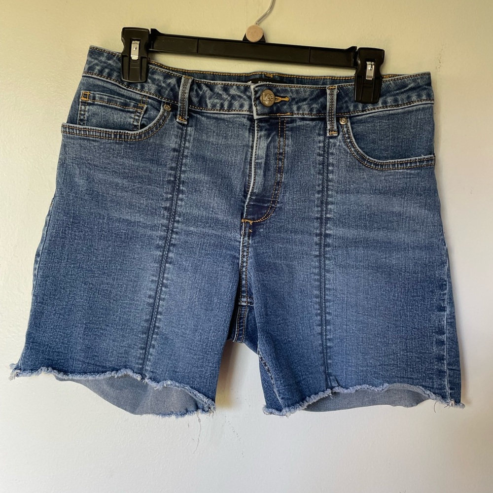Lee Shape Illusions Slim Fit Denim Shorts, Size 12M